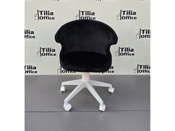 Coket Çocuk Çalışma Koltuğu Beyaz Ayak Siyah